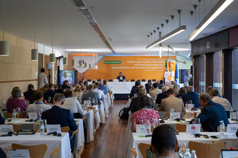 Cáceres acoge la décima reunión de la Comisión de Cohesión y Presupuesto del Comité Europeo de las Regiones